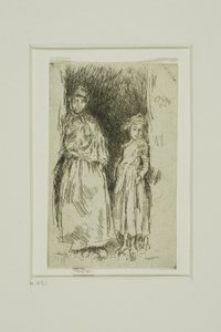 Bohemiens door James Abbott McNeill Whistler
