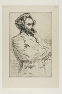 C. L. Drouet, Beeldhouwer door James Abbott McNeill Whistler