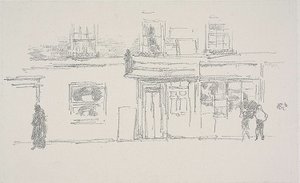 Chelsea Winkels door James Abbott McNeill Whistler