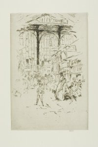 Kledingruil, Houndsditch, Nr. 2 door James Abbott McNeill Whistler
