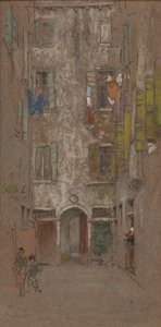 Paradiso Hof door James McNeill Whistler