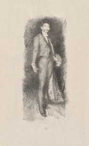 Graaf Robert de Montesquiou, nr. 2 door James Abbott McNeill Whistler