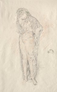 Gedrapeerde figuur staand