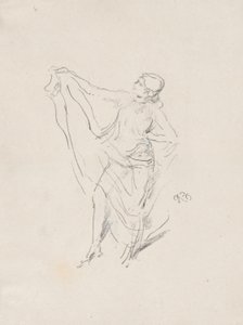 Gedrapeerd model, Dansen
