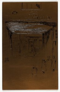 Drury Lane door James Abbott McNeill Whistler