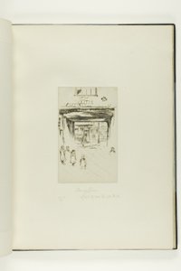 Drury Lane door James McNeill Whistler