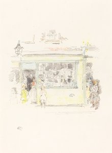 Drury Lane Lompen door James Abbott McNeill Whistler