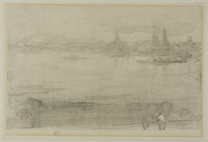 Vroege ochtend door James Abbott McNeill Whistler