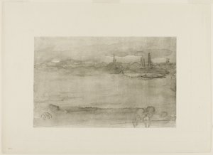 Vroege ochtend door James Abbott McNeill Whistler