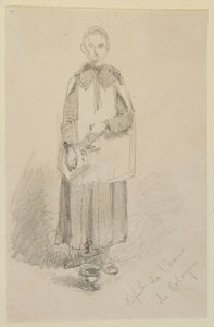 Enfant de Choeur de Cologne door James Abbott McNeill Whistler
