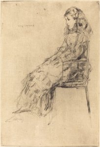 Fanny Leyland door James Abbott McNeill Whistler