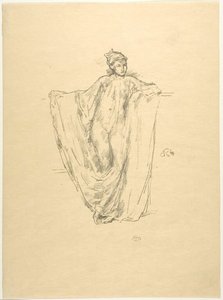 Figuur Studie door James McNeill Whistler