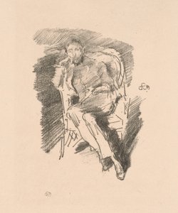 Vuur: Joseph Pennell, nr. 2 door James McNeill Whistler