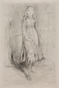 Florence Leyland door James McNeill Whistler