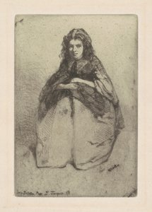 Fumette door James Abbott McNeill Whistler
