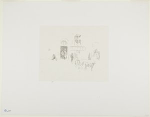 Gaiety toneeldeur door James Abbott McNeill Whistler
