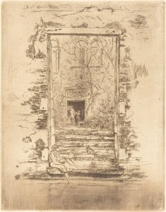 Tuin door James Abbott McNeill Whistler