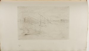 Greenhithe door James Abbott McNeill Whistler
