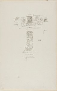 Hôtel Colbert, ramen door James McNeill Whistler