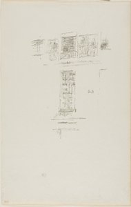 Hôtel Colbert, ramen door James Abbott McNeill Whistler