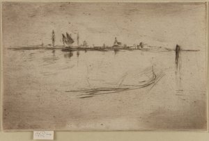 Eilanden: Avond door James Abbott McNeill Whistler