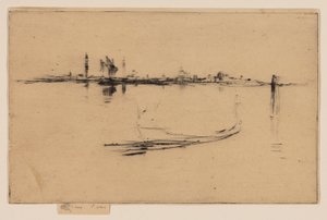Eilanden: Avond door James Abbott McNeill Whistler