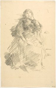 La Belle Dame Paresseuse door James Abbott McNeill Whistler