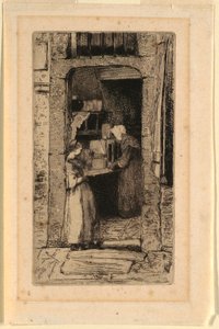 De mosterdverkoopster door James Abbott McNeill Whistler
