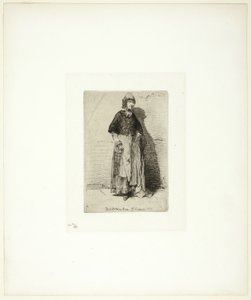 La Mère Gérard door James Abbott McNeill Whistler