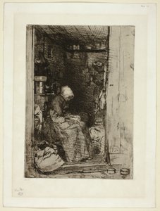 De oude vrouw met lompen (La Vieille aux Loques)
