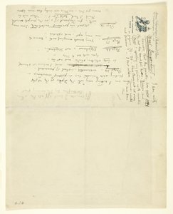 Brief aan William Heinemann met correcties voor Eden versus Whistler: De Baronet en de Vlinder. Een Valentijn met een Vonnis door James Abbott McNeill Whistler