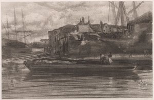 Limehouse door James McNeill Whistler