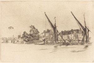 Lindsey Huizen door James Abbott McNeill Whistler