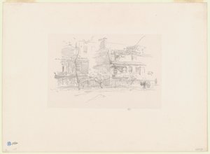 Lindsey Row, Chelsea door James McNeill Whistler