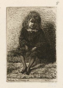 Kleine Arthur door James Abbott McNeill Whistler