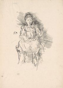 Kleine Dorothy door James McNeill Whistler