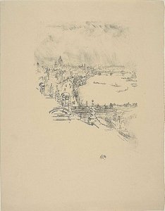 Klein Londen door James Abbott McNeill Whistler