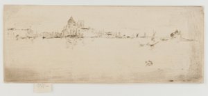 Kleine groet door James Abbott McNeill Whistler