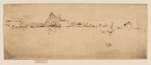 Kleine groet door James Abbott McNeill Whistler