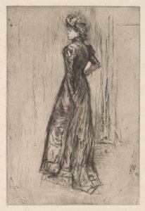 Maud, staand