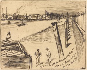Millbank door James Abbott McNeill Whistler