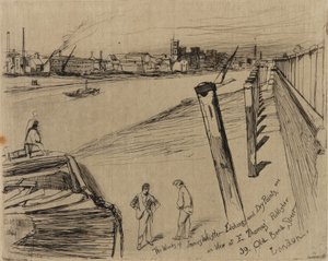 Millbank door James Abbott McNeill Whistler