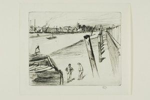 Millbank door James Abbott McNeill Whistler