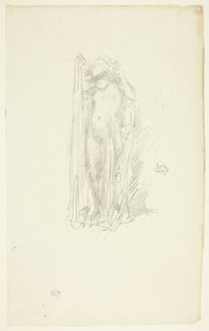Model draperen door James Abbott McNeill Whistler