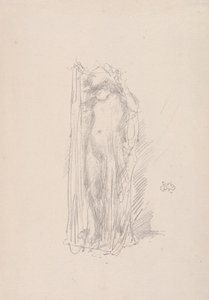 Model Draperen door James McNeill Whistler