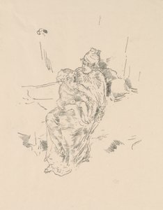 Moeder en Kind, Nr. 5 door James Abbott McNeill Whistler