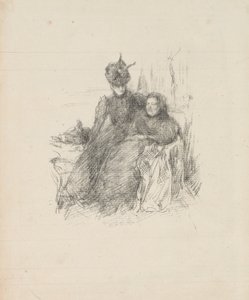 Moeder en dochter [De Zieke Moeder]