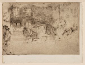 Murano - Glasoven door James Abbott McNeill Whistler