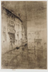 Nocturne: Paleizen door James Abbott McNeill Whistler
