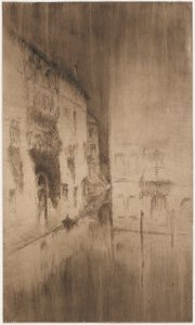 Nocturne: Paleizen door James Abbott McNeill Whistler